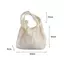 PNPIA- Túi Tote Organza thêu thời trang Châu Âu Handmade Ren Túi xách Ví tinh tế cho phụ kiện phù dâu