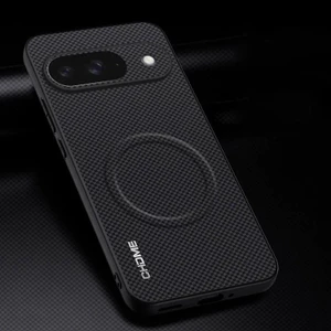 Dành cho Google Pixel 9 Vỏ mềm da PU có họa tiết từ tính dập nổi thân thiện với da