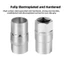 NEWIDEA 2 CÁI Công cụ Freewheel dành cho xe đạp, Công cụ loại bỏ bánh xe tự do bằng thép carbon cao, Công cụ sửa chữa xe đạp Spline 12 Spline màu bạc bền bỉ để sửa chữa bánh xe đạp