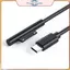 POWER Mới Sạc Nhanh USB Type-C Nguồn Điện Cho Microsoft Surface Pro 7 3 4 5 6 15V 3A PD Máy Tính Bảng Sạc Dây Cáp.