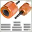 Để Loại Bỏ Rỉ 10 Lưỡi Chải & Chuôi Lục Giác 1 / 4In Cho Máy Khoan Bộ Dụng Cụ Làm Sạch Ống Đồng 1 / 2In & 3 / 4In