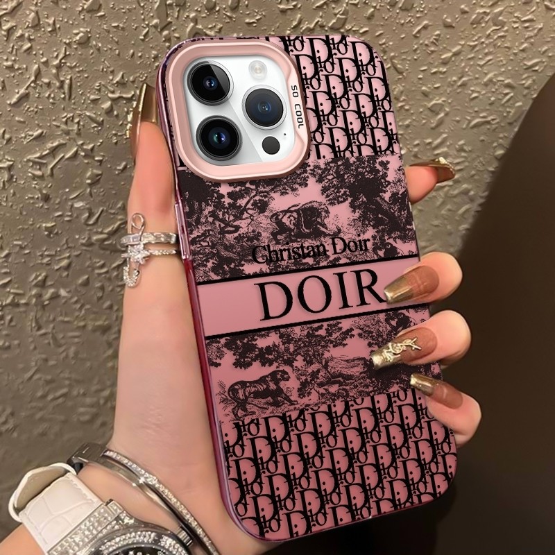 Ốp lưng Dior nhiều màu độc đáo, thiết kế cho giới trẻ thời trang Bảo Vệ Camera Cấp iPhone 17/16/15/14/13/12/11/X/XS Max