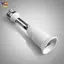 Bộ chuyển đổi PBT E27 sang E27 chống cháy với khớp có thể điều chỉnh 180 độ, Bộ chuyển đổi góc phải dài 144mm để chiếu sáng gia đình, Đánh giá hiện tại 3A