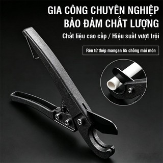 Kéo cắt ống nhựa nhanh 32mm lưỡi hợp kim sắc bén đa năng cắt PVC ống nước ống nhiệt ống điện