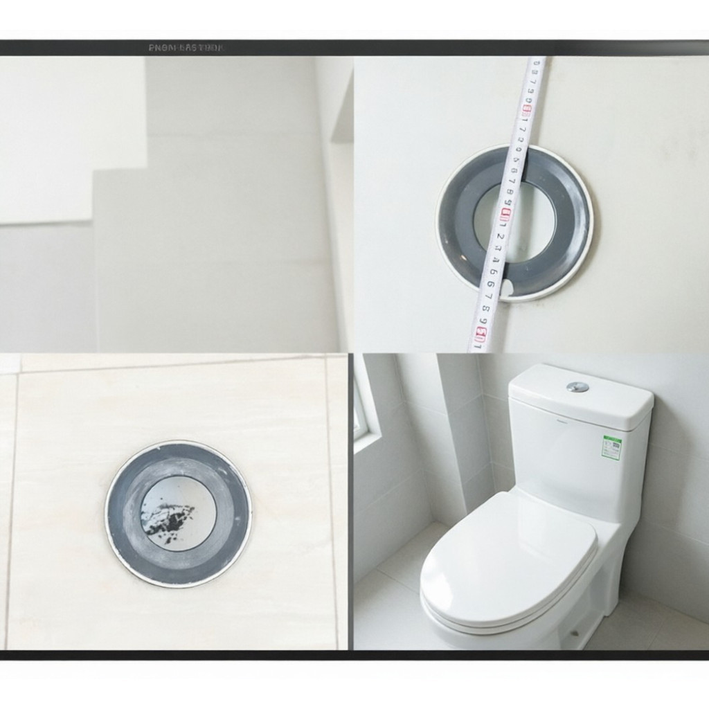 [COD] Ống Nối Chỉnh Lệch Tâm Bồn Cầu 10cm - Phi 110mm, Chất Liệu PVC Cao Cấp, Dùng Cho Mọi Loại Bồn Cầu