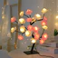 Đèn LED Cây Hoa Hồng Đèn Lồng Giáng Sinh Có Thể Tháo Rời Đèn Bàn Nhỏ Trang Trí Ngày Lễ Tình Nhân Đèn Ngủ
