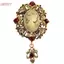 HFSHY Hot Cameo Phong Cách Victoria Pha Lê Tiệc Cưới Nữ Mặt Dây Chuyền Thổ Cẩm Pin VN