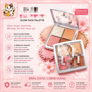 Bảng Highlight 𝔻𝕚𝕠𝕣 𝗕𝗔𝗖𝗞𝗦𝗧𝗔𝗚𝗘 𝗚𝗟𝗢𝗪 𝗙𝗔𝗖𝗘 𝗣𝗔𝗟𝗘𝗧𝗧𝗘 4 Ô Bắt Sáng Tự Nhiên Fullsize