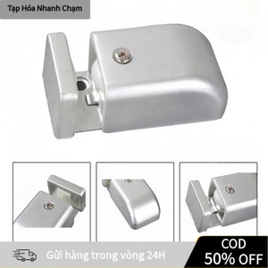 Bánh Dẫn Hướng Cửa Kính Cường Lực 8-15mm - Màu Bạc, Dễ Lắp, Bền Cao