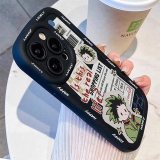 Ốp điện thoại Hunter x Hunter Gon & Killua cho iPhone 17Air / 16pro Max / 15Plus / 14 / 13 / 12 / X / 7 / 11 Vỏ mềm silicon mờ trọn gói bền chống rơi