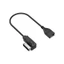 Cáp USB BTM Nhạc AMI Sang USB Nữ Bộ Chuyển Đổi Âm Thanh Dây Dữ Liệu Truyền Âm Thanh Trong Suốt Cho A6L Q5 Q7 A8L Phụ Kiện
