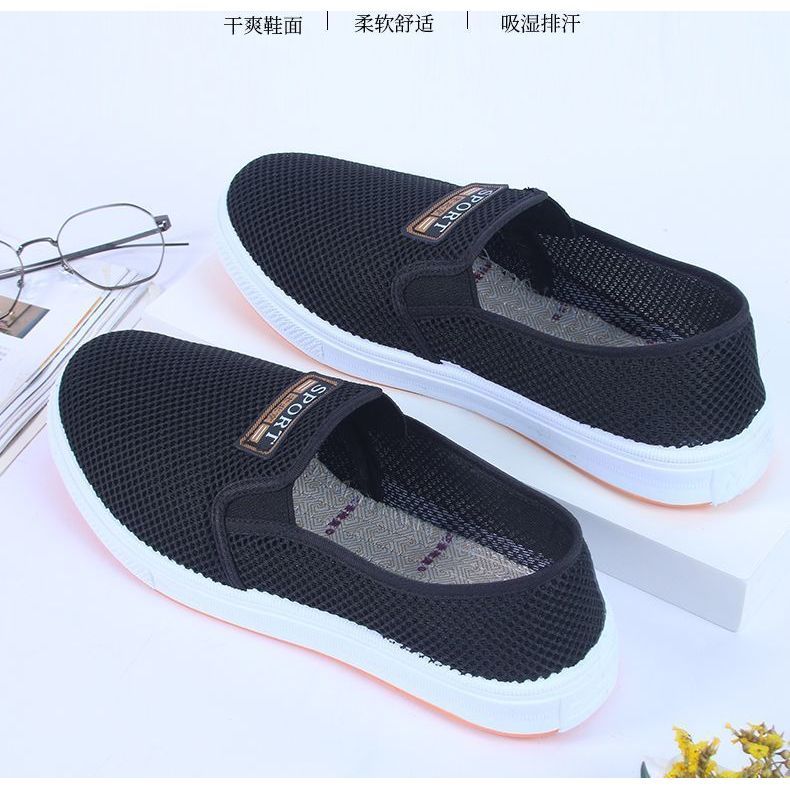 🇻🇳 Giày Thuyền Nam Vải Thoáng Khí Dễ Mang Phong Cách Tối Giản Đế Bằng Nhẹ Hàng Sẵn Kho