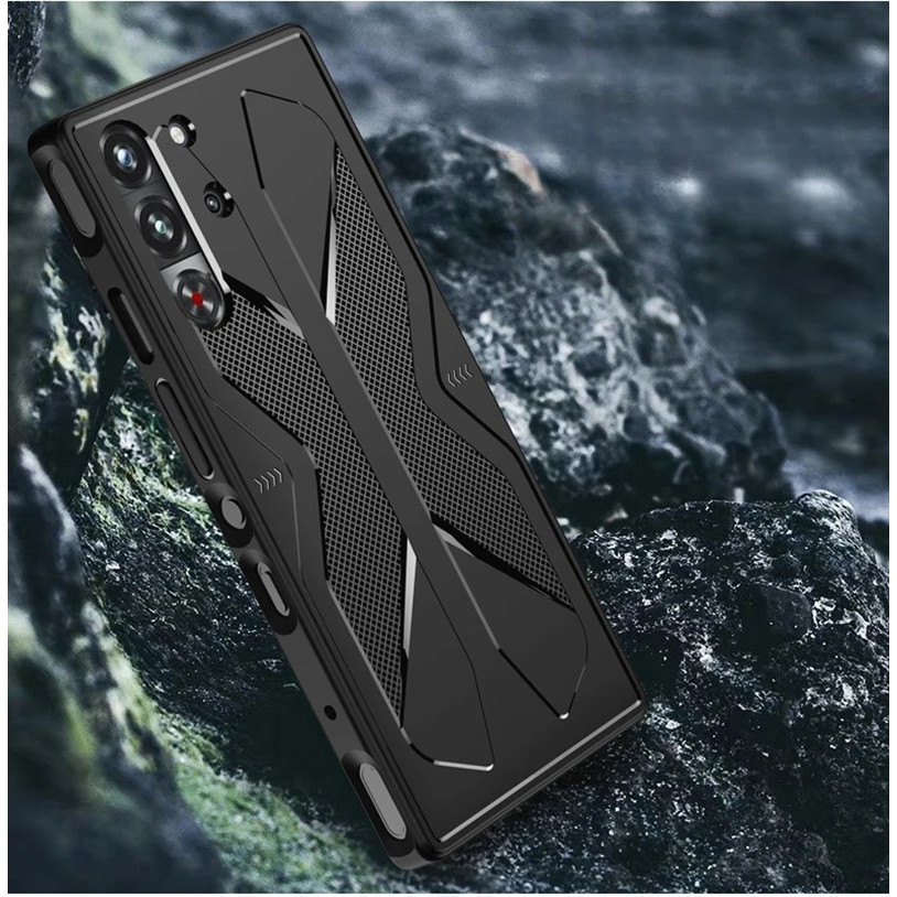 Dành cho ZTE nubia Red Magic 10 Pro 10s Pro + Vỏ chống sốc siêu mỏng TPU mềm chống vân tay Vỏ chơi game chống mài mòn