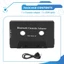 Đa Năng Cassette Âm Thanh Xe Băng Aux Stereo Adapter Có Mic Cho Điện Thoại MP3 Cáp Aux CD Player