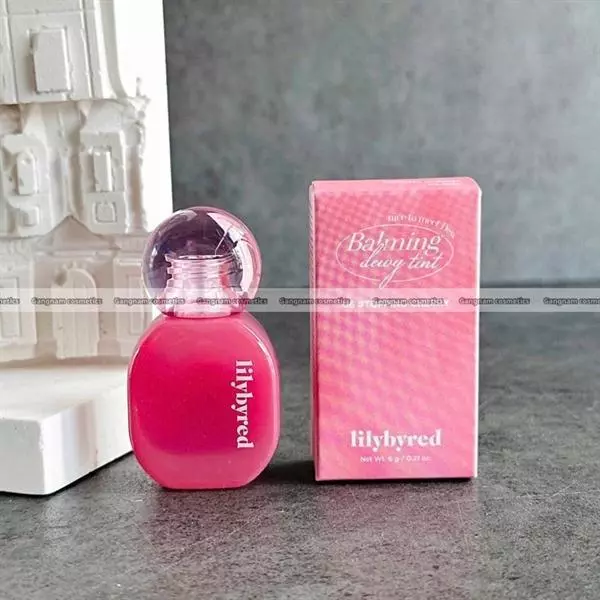 Son Lilybyred balming dewy tint #06 topping cherry