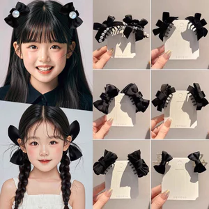 Kẹp Tóc Nơ Nhỏ Kẹp Bên Tinh Tế Phụ Kiện Tóc Cho Nữ