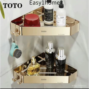 Giỏ Tam Giác TOTO Hoàn Toàn Mới Nhà Vệ Sinh Nhà Vệ Sinh Đa Chức Năng Không Đục Lỗ Nhà Vệ Sinh Treo Tường Sữa Tắm Giá Đựn