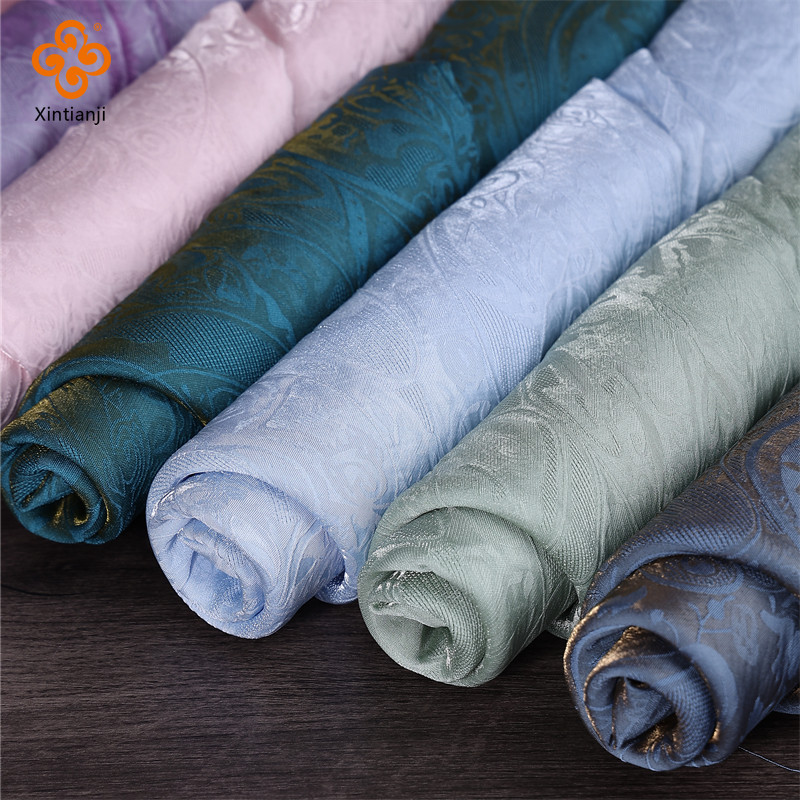 Mới! Đầm cổ Hanfu DIY từ lụa thổ cẩm Jacquard, phù hợp may sườn xám