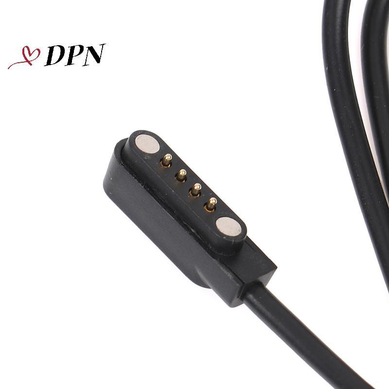 [DPN-t] Cáp sạc từ tính đa năng cho đồng hồ thông minh, bộ sạc USB 2/4 chân, 7.62mm/2.54mm/4mm, tương thích nhiều mẫu