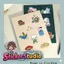 Set Sticker Các bé động vật ở farm Chống Nước Dán Laptop Vali Mũ Bảo Hiểm Sổ Tay