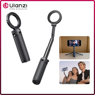 Ulanzı MT71 2 in1 Từ Mini Selfie Stick Để Bàn Chân Đế Cho Iphone 17 16 15 Pro Max Android 180° Có thể điều chỉnh cho Vlog