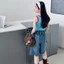 Áo Vest Graffiti Chữ Bé Gái Mùa Hè Phong Cách Mới Trẻ Em Màu Sắc Tương Phản Cổ Tròn Tất Cả Trận Đấu Áo Không Tay