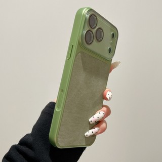 Tấm Điện Full Ống Kính Bảo Vệ Phim Vải Denim Ốp Điện Thoại Cho iPhone 17Promax 17Pro 16 15 14 Pro Max Chống Sốc Nam Nữ Vỏ Di Động