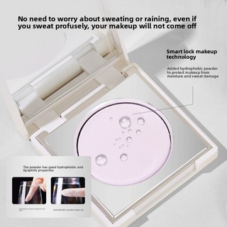 QIAQIAMIDUO Powder Thiết lập bột nướng siêu nhẹ Kiểm soát dầu Trang điểm lâu trôi Làm sáng trang điểm và bột kiểm soát dầu