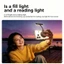 Đèn điện thoại linh hoạt Cinna với độ sáng 5 giai đoạn và thay đổi màu sắc cho thiết bị di động