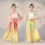 💕Chỗ💕 Váy Khiêu Vũ Chuyển Sắc Cổ Điển Bằng Lụa Trang Phục Bé Gái 3-12 Tuổi Mới Lạ Công Chúa Vải Tuyn