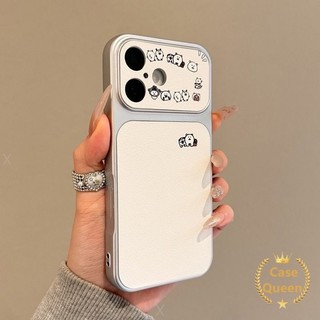 Ốp Lưng Tương Thích Cho IPhone 17 12 11 16 15 13 14 Pro Max 17 Air 14 Plus Phim Hoạt Hình Chó Dễ Thương Đơn Giản Tức Thì Miếng Dán