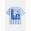 Áo thun ngắn tay in họa tiết lướt sóng cổ điển Hollister Soft Premium New Loose Top Unisex