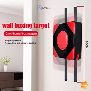 Miếng đệm da đục lỗ tường có thể điều chỉnh Boxing Target Bloing Túi cát huấn luyện Taekwondo treo tường Phòng dụng cụ chiến đấu Sử dụng tại nhà mới