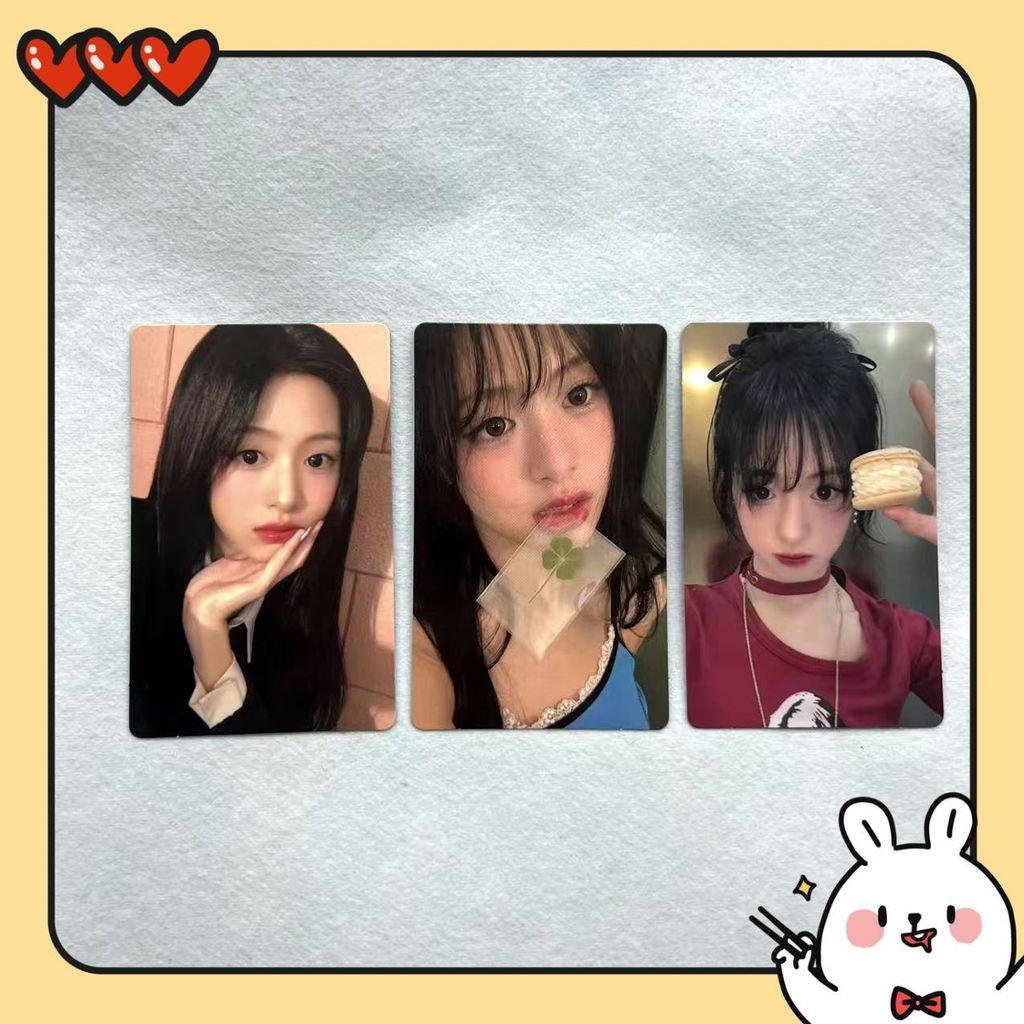 Zheng Yaxian Photocard ahyeon Xian Thẻ Chính Hãng Thẻ Chính Hãng Nhỏ Giọt Thẻ May Mắn Ngày Trắng