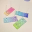 2 / 5 Chiếc Mới Gradient Sóng Acrylic Màn Hình Đứng Để Bàn Huy Hiệu Đồng Xu Đứng
