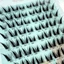 9-12mm C Curl Fluffy DIY Eyelash Extensions Mềm mại dày đặc Lông mi đen cho người mới bắt đầu