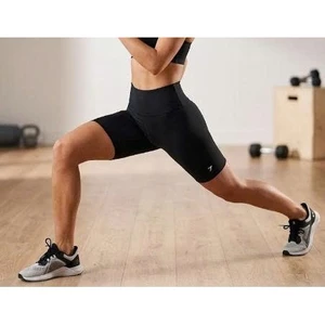 Quần Biker Short Nữ Lưng Cao Co Giãn 4 Chiều - Quần Đùi Tập Gym, Yoga, Aerobic Tôn Dáng Sexy