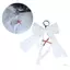 Ở lại Ngọc Trai Hiện Đại Bowtie Ren Dangle Charm Đa Năng Túi Thời Trang Nữ Mặt Dây Chuyền