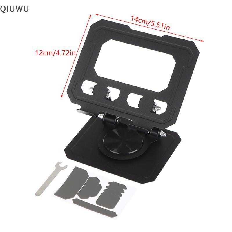 QIUWU Portable 360° Giá đỡ máy tính bảng xoay có thể điều chỉnh Giá đỡ máy tính để bàn có thể gập lại cho bàn làm việc Máy tính bảng máy tính xách tay gấp lười biếng.