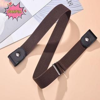 [PNPIA] Thắt Lưng Co Giãn Không Khóa Unisex Mới Cho Quần Jean Đầm Co Giãn Eo Dành Cho Người Lớn Nam Nữ Khóa Không Có Khóa Thắt Lưng VN