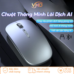 Chuột AI Thế Hệ Mới - Chuyển Giọng Nói Thành Văn Bản Chuẩn Xác, Thiết Kế Nhỏ Gọn, Sạc Nhanh Type-C
