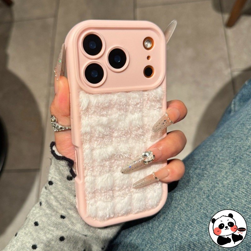 Ốp Điện Thoại Sang Trọng Mùa Đông Ins Style Cho iPhone 11 Pro Max XR XS Max X SE3 SE2 8 7 6 6s Plus 11ProMax Vỏ Sọc Đơn Giản Dễ Thương Vỏ Mềm Chống Rơi