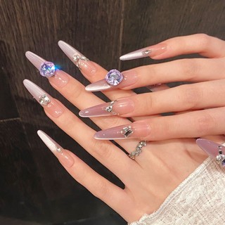 Mint Mambo Móng Tay Tay Nhẹ Phong Cách Sang Trọng 4.0 Đầu Chó Tốt Có Thể Đeo Móng Tay Mắt Mèo 25.12.12.12