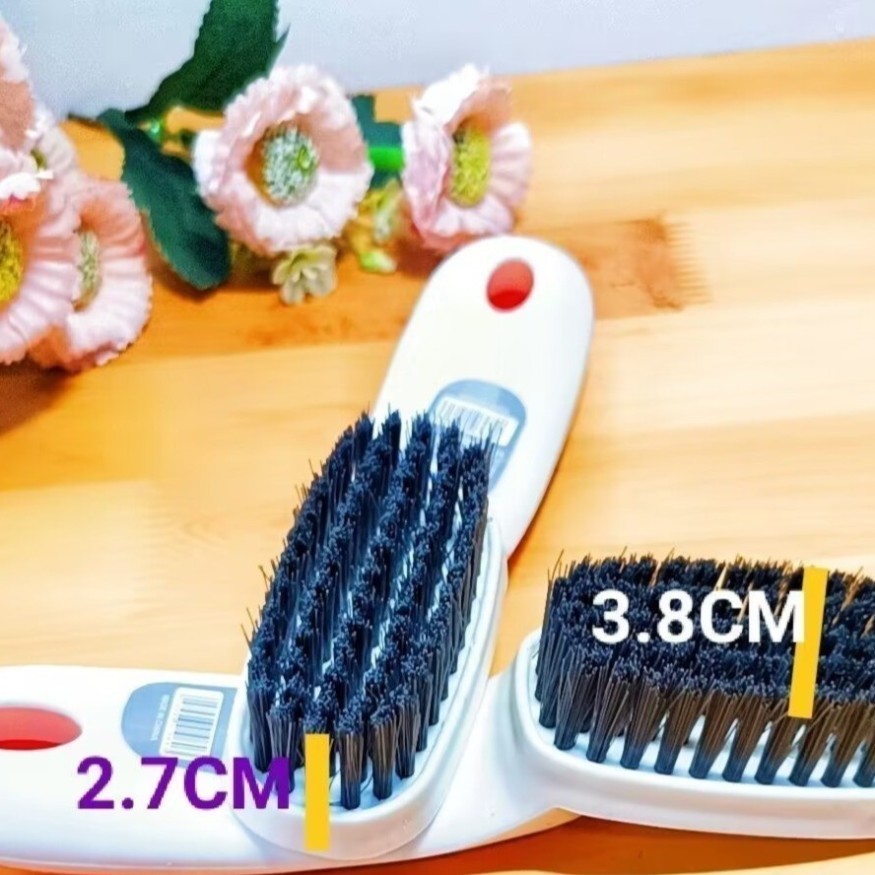 Combo 3 cái Bàn chải chà giày mini, cây cọ giày đa năng cầm tay nhỏ gọn