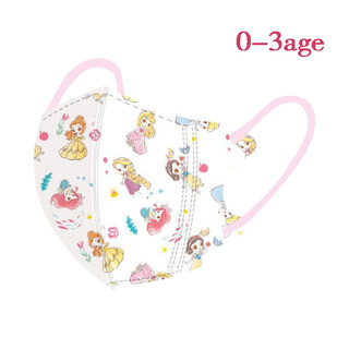 Mặt nạ trẻ em 3D cho bé 0-3 tuổi với thiết kế khủng long, elsa công chúa và gấu, thoáng khí