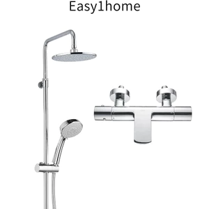 Vòi nước TOTO bằng đồng thau nguyên chất Nhật Bản, vòi điều chỉnh nhiệt độ, vòi giữ nhiệt, bộ vòi sen 5 tốc độ TBV01402B
