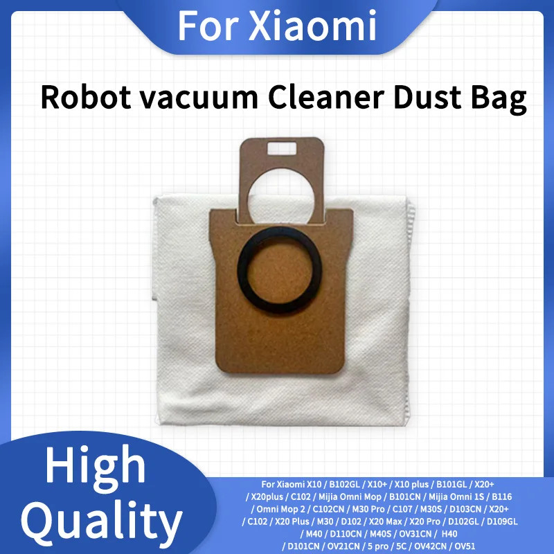 Túi Bụi Cho xiaomi Mijia Omni OV31CN H40 D101CN OV21CN 5 5 pro 5C OV42CN OV51 Robot Hút Bụi Phụ Kiện