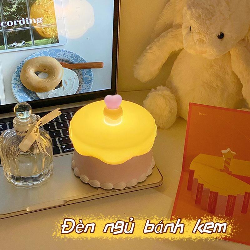 🚚【giao Hàng 24h】Bộ quà tặng sinh nhật hình bánh sáng tạo bao gồm thiệp chúc mừng đèn và túi xách