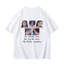 YB1 Michael Jackson 220g áo thun cotton dày in hình ngắn tay thời trang đường phố cao cấp BY1