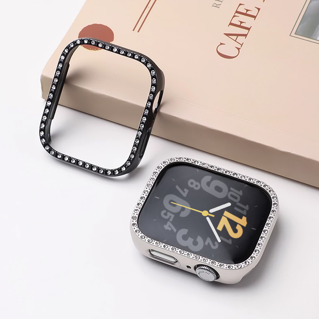 Ốp lưng PC rỗng cứng kim cương cho Huawei Watch Fit 5 Pro / Fit 5 vỏ bảo vệ